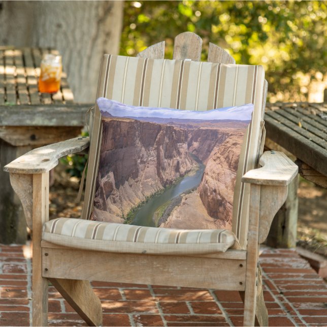Coussin Gorgeous Grand Canyon And Colorado River Landscape (Chaise)