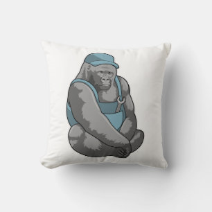 Coussin Gorilla comme artisan avec clé