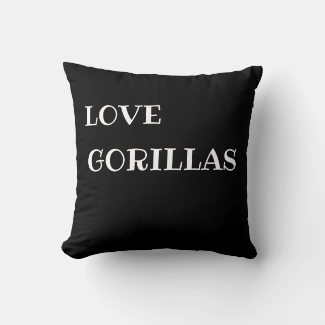 COUSSIN GORILLAS (Recto)