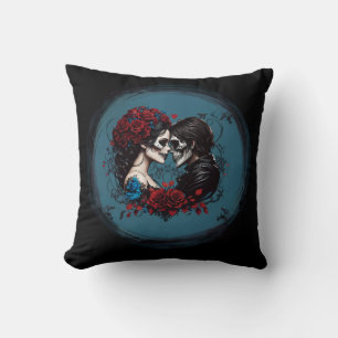 Coussin Gothique Couple amoureux Saint Valentin