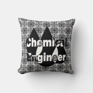 Coussin Gouttes d'ingénieur chimique