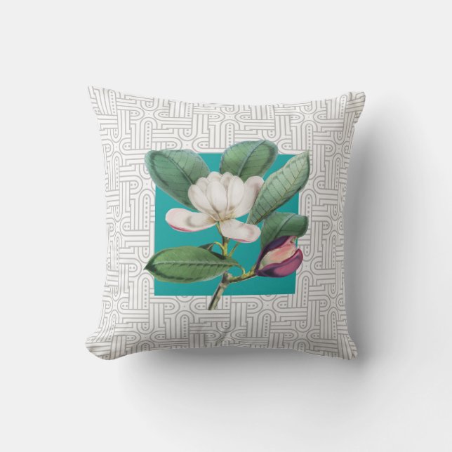 Coussin Grâce de fleur sauvage (Recto)