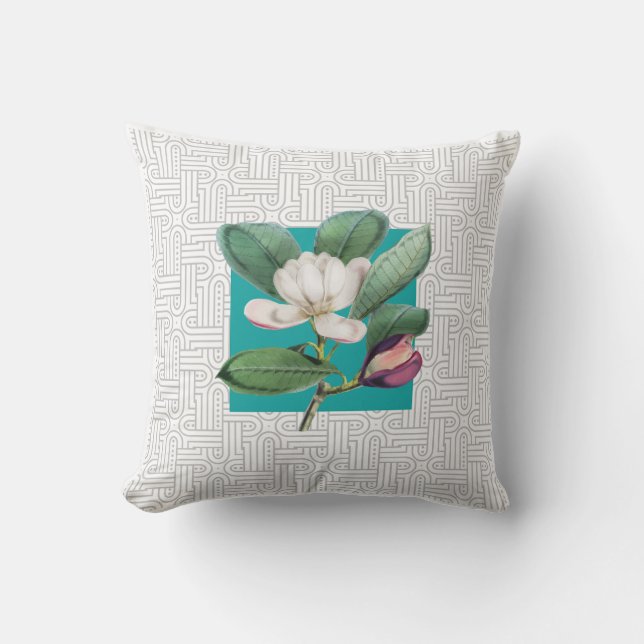 Coussin Grâce de fleur sauvage (Recto)