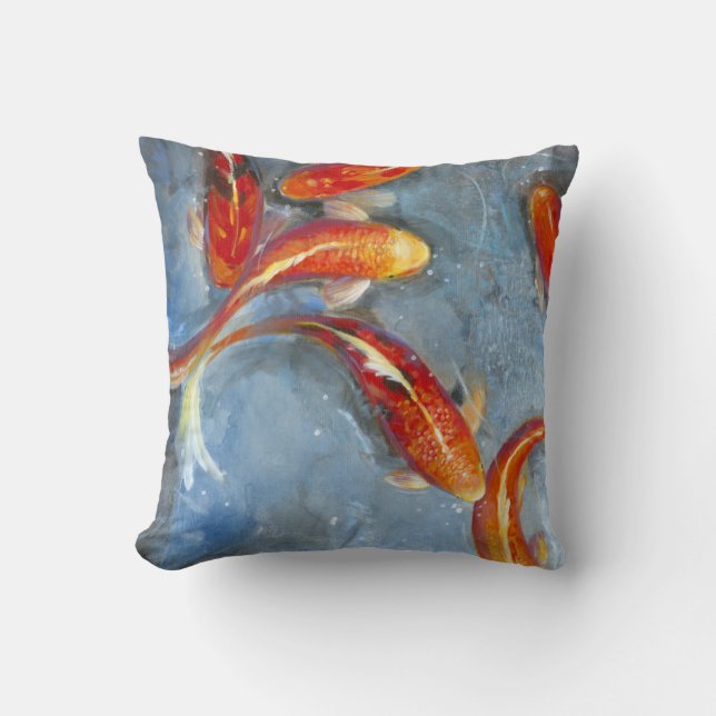 Coussin Gracieux Koi II (Recto)