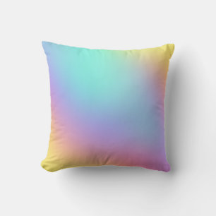 Coussin Gradient pastel doux
