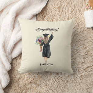 Coussin Graduation personnalisée de l'aquarelle (8)
