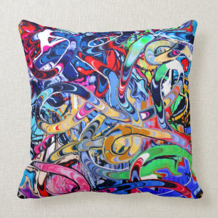 Coussin Graffiti