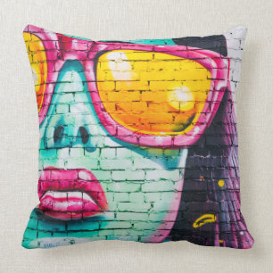 Coussin Graffiti