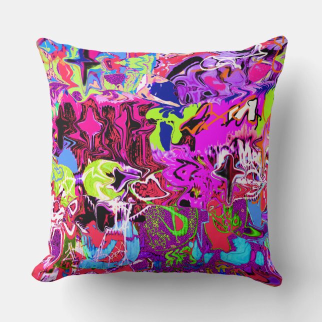 Coussin Graffiti (Recto)