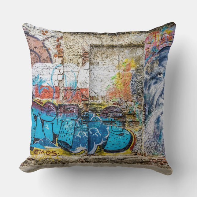 Coussin Graffiti (Recto)