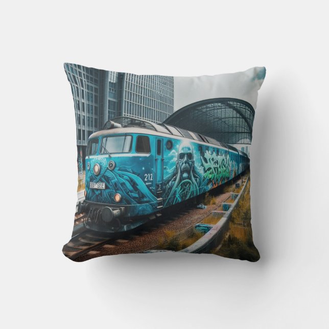 Coussin Graffiti Art Jeu d'oreiller (Recto)