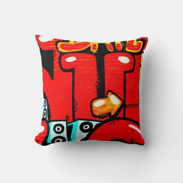 Coussin Graffiti DS 1920 tp arc3 (Recto)