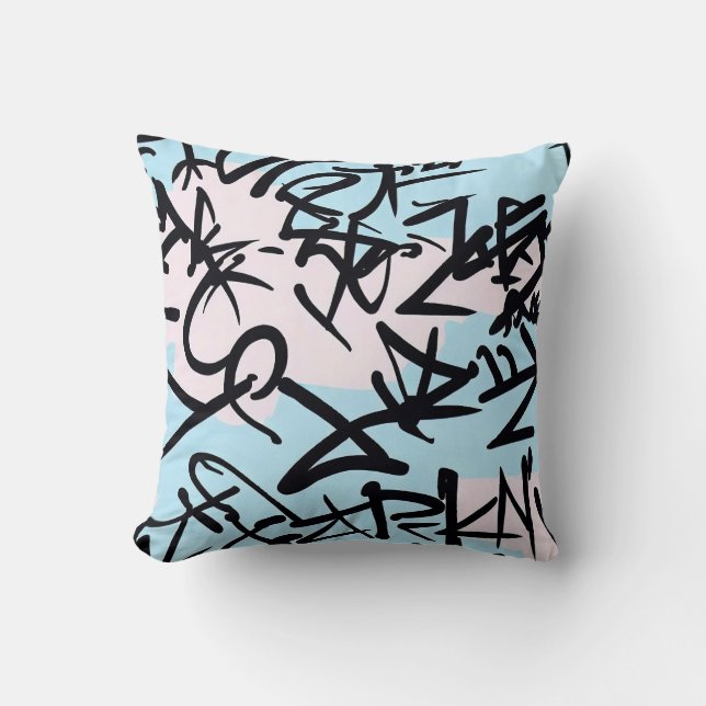 Coussin Graffiti moderne (Recto)