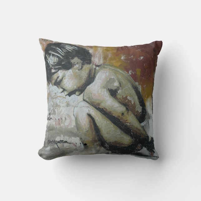 Coussin Graffiti urbain (Recto)