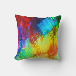 Coussin Graffiti urbain Couleurs arc-en-ciel Coloré Abstra