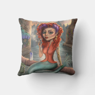 Coussin Grafitti Mermaid