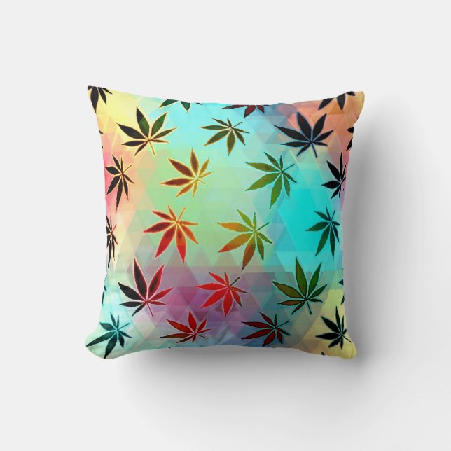 Coussin Graine colorée (Recto)