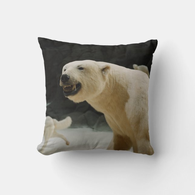 Coussin Graine d'ours polaire (Recto)