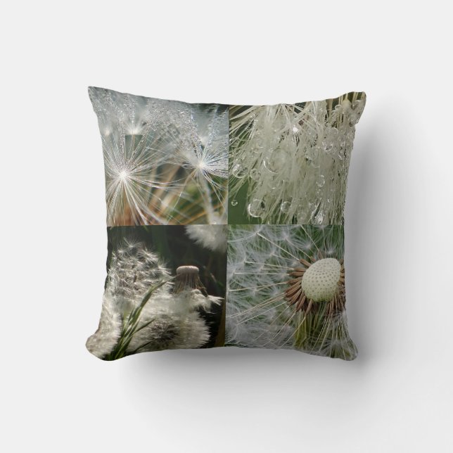 Coussin Graines cool Dandelion (Recto)
