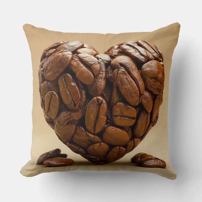 Coussin Grains de café (Recto)