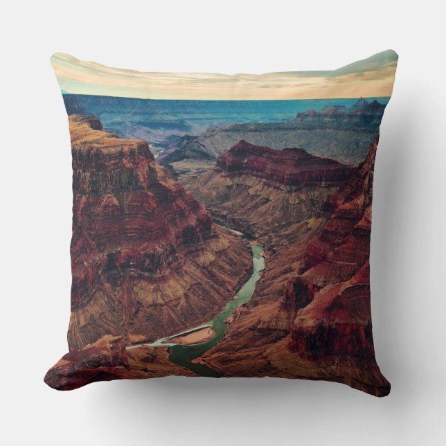 Coussin Grand Canyon National Park Arizona, Colorado River (Recto)