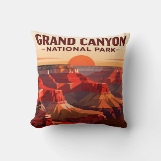 Coussin Grand Canyon Rim to Rim Réussite de la randonnée d