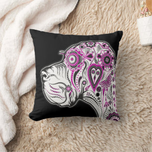 Coussin Grand Danois à la mexicaine 