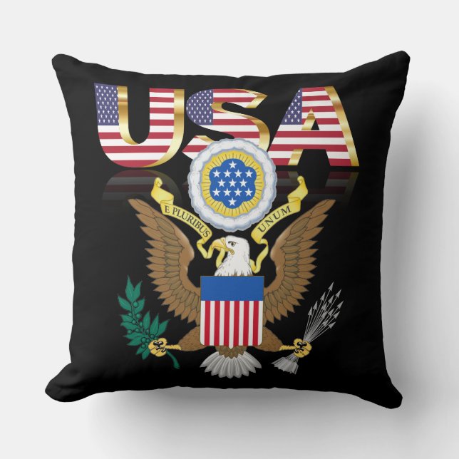 Coussin Grand joint des Etats-Unis (Recto)