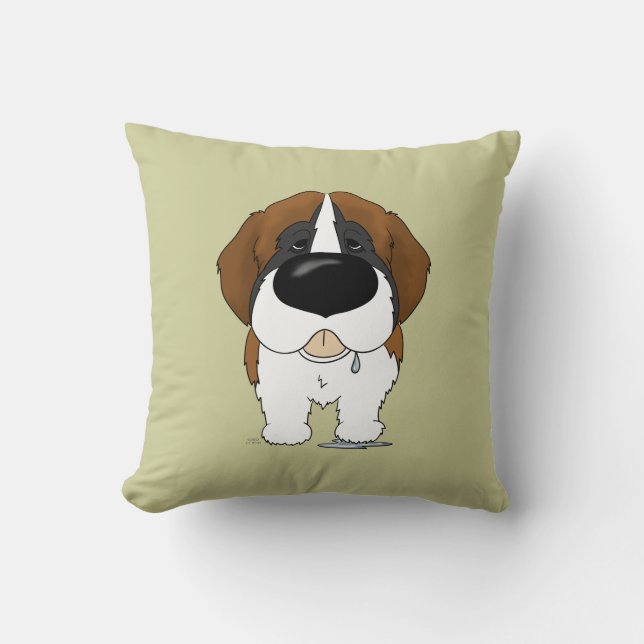 Coussin Grand nez St Bernard (Recto)