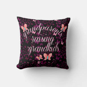 Coussin Grand-parents élever des petits-enfants design pap