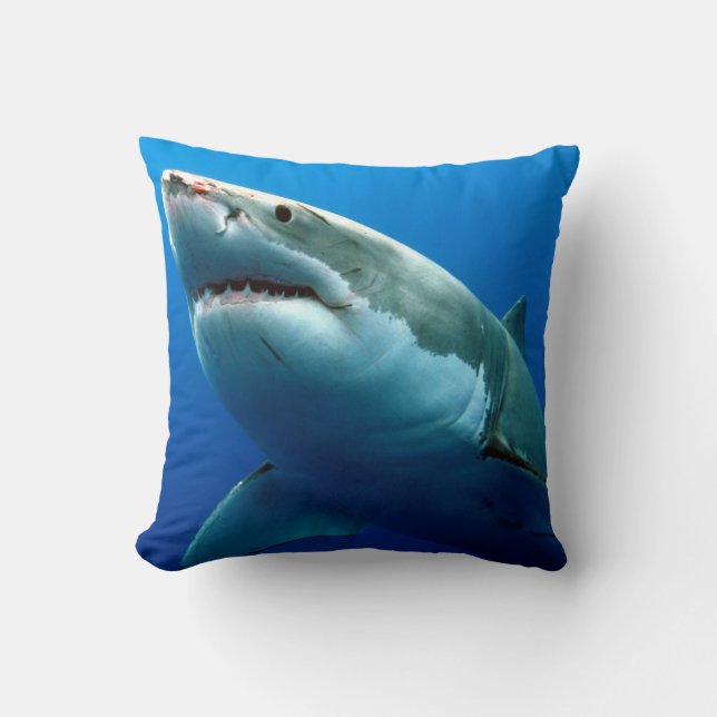 Coussin Grand requin blanc (Recto)