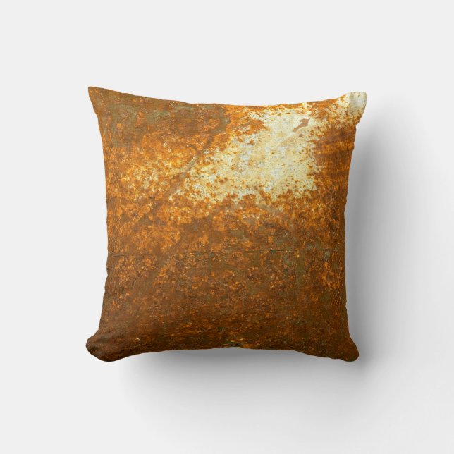 Coussin grand Rust background abstrait, antique, antique,  (Recto)