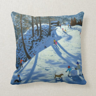 Coussin Grand Snowball Zermatt