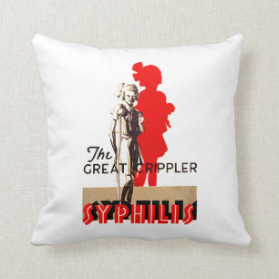 Coussin Grand syphilis de ~ de Crippler