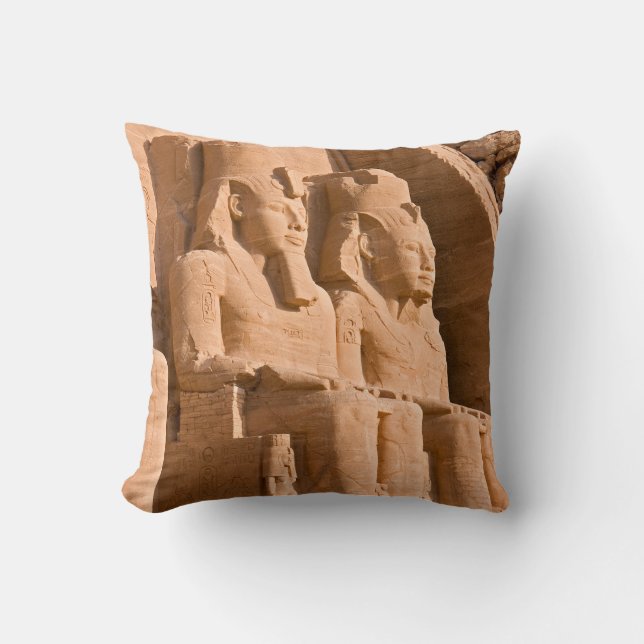 Coussin Grand Temple d'Abou Simbel - Ramses II - Egypte (Recto)