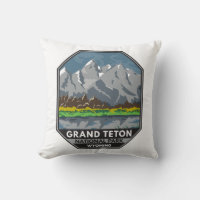 Grand Teton National Park Wyoming Vintage