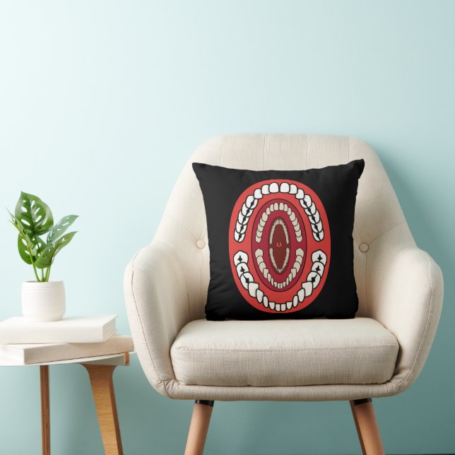 Coussin grande bouche  (Chaise)