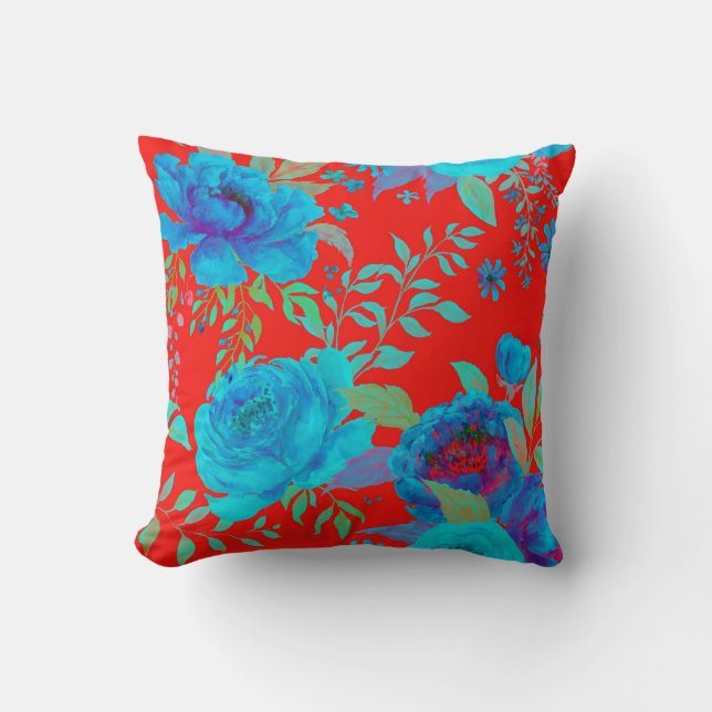 Coussin Grande Pivoine  (Recto)