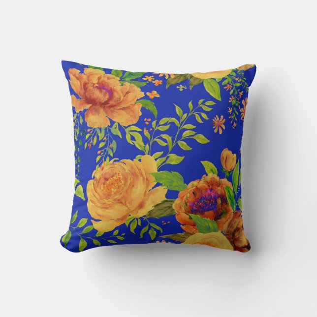 Coussin Grande Pivoine  (Recto)