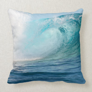 Coussin Grande vague de l'océan pacifique cassant le