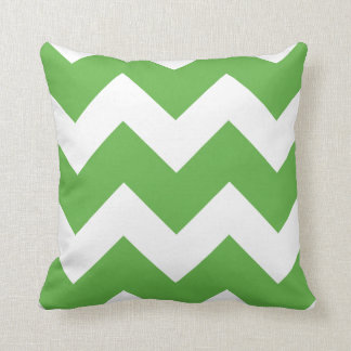 Coussin Grandes imprimantes grand format vert et blanc