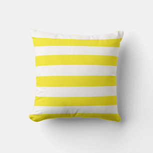 Coussin Grandes jaunes et blanches