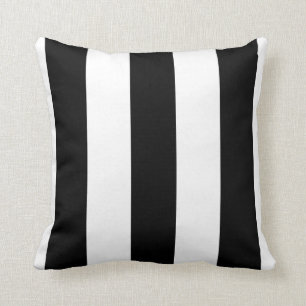 Coussin Grandes Noires Et Blanches