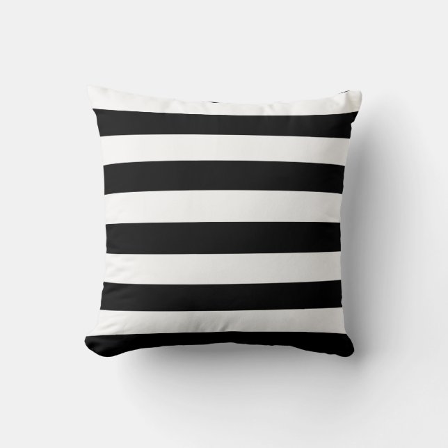 Coussin Grandes taches noires et blanches (Recto)