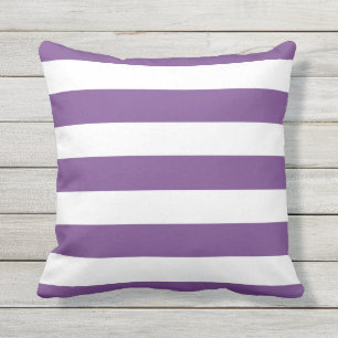Coussin Grandes teintes violettes et blanches modernes