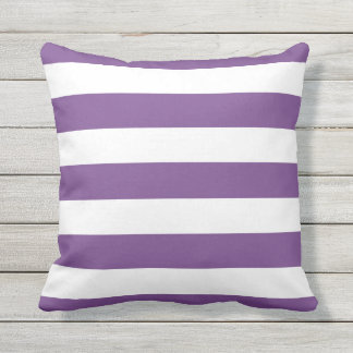 Coussin Grandes teintes violettes et blanches modernes