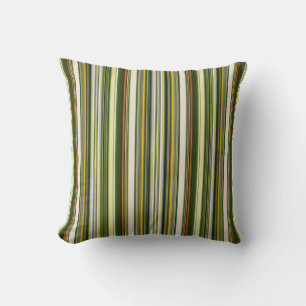 Coussin Grandes vertes et Brown