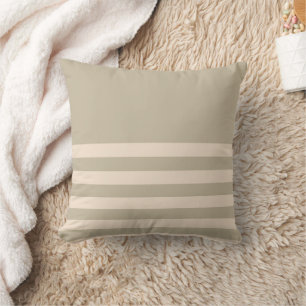 Coussin Grandes vertes minimalistes modernes