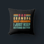 Coussin Grandfather Quotes | Dad Great Grandpa<br><div class="desc">Grandfather Quotes | Dad Great Grandpa</div>