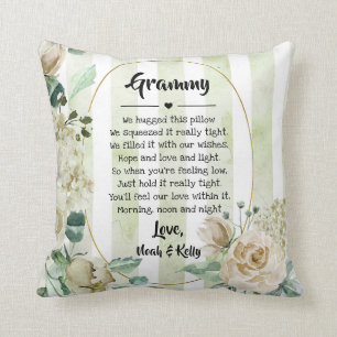 Coussin Grandma Grammy Nana de Grandkids